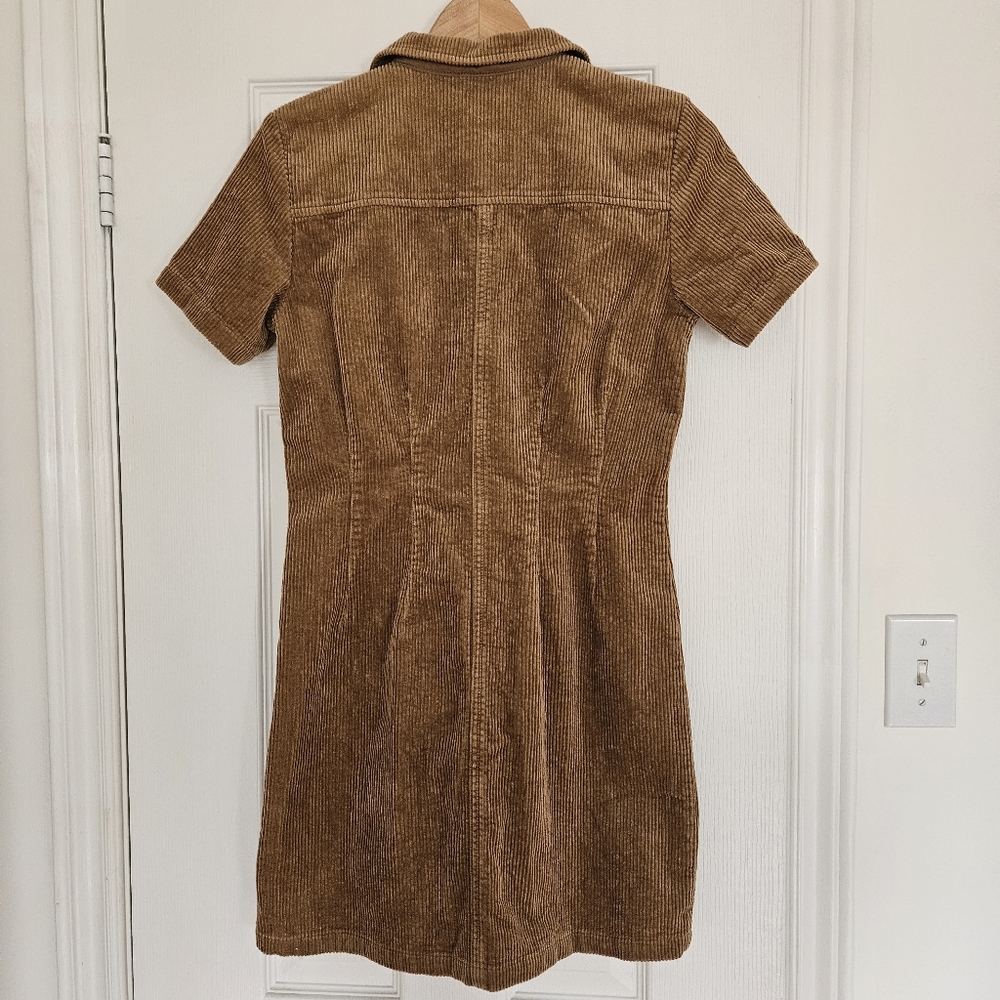 Simons Twik Corduroy Fitted Shirt Dress - Picture 4 of 7